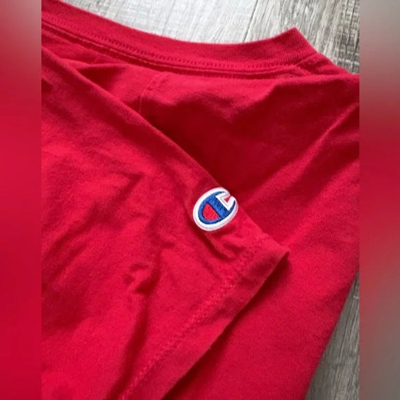 Champion Short Sleeves Tee Men's Heritage Script Logo Size‎ XL - Picture 4 of 4